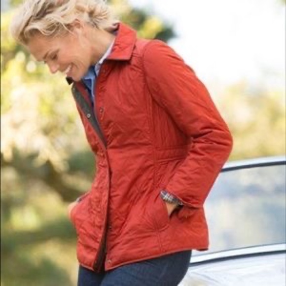 L.L. Bean Jackets & Coats Ll Bean Womens Quilted Riding Jacket